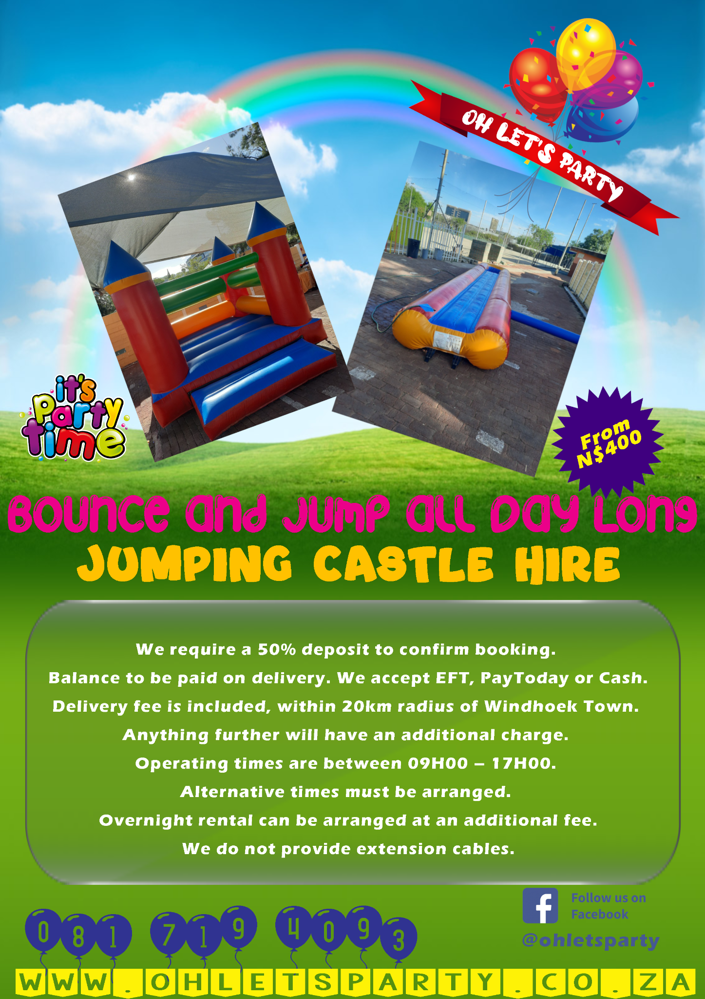 Rainbow Combo Castle